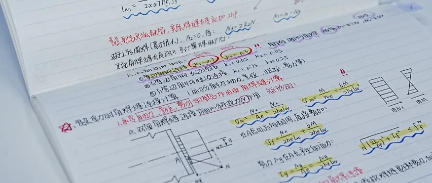 最美笔记来了!看笔尖上的“哈工大范儿”
